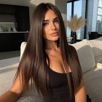 Extensions de cheveux naturels vierges Remy à texture européenne, tissage papillon, invisibles, sans couture, XO Weft, Salon Pro Choice