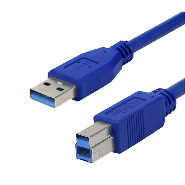 Free Sample Custom High Speed USB 3.0 a Male to B Male Data Charging Printer Cable