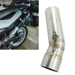 Tubo de Enlace Medio para Silenciador de Escape de Motocicleta de 51 mm para <span class=keywords><strong>BMW</strong></span> F <span class=keywords><strong>650</strong></span> <span class=keywords><strong>GS</strong></span> 08-12, F 700 <span class=keywords><strong>GS</strong></span> 13-17, F800GS 08-17, F 800 <span class=keywords><strong>GS</strong></span> ADV 13-17 - Product Image 5