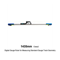 Regla Digital de 1435 mm Clase 0, Clase 1, Clase 2 para Medir la Geometría Estándar de Vías