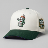Gorra de Béisbol Ajustada de Calidad 5A, Gorra Vintage con Cierre a Presión, Bordada, Estilo Hip Hop, Gorra Deportiva de Béisbol