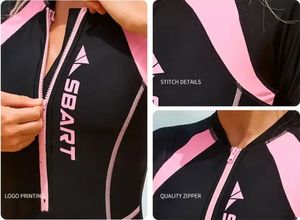 Sbartスイムウェアサマービーチウェア水着ビーチクイックドライ水着女性ワンピース水着UPF50女性水着 - Product Image 5