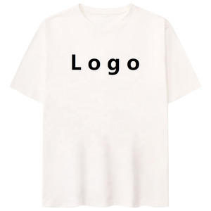 Logotipo Personalizado por 1 Pieza, Mezcla de Colores y Tallas por 20 Piezas, Camisetas Lisas para Hombre y Mujer, 100% Algodón, Negras, Unisex, Blancas, Camisetas Lisas - Product Image 1