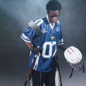 เสื้อเจอร์ซีย์กีฬาแบบวินเทจยุค 90 ทีมบาสเก็ตบอล ฮอกกี้ ฟุตบอล  ผ้าซาติน พิมพ์ชื่อและหมายเลขตามสั่ง - Product Image 1