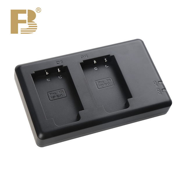 FB for sony NP-BX1 Camera Battery Dual Slot Charger Type-C Zv1 RX100 HX50 WX350 M6 M5 M4 M3 M2 CX240E HX90 Camera