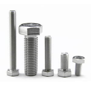 Boulon hexagonal externe en acier inoxydable de haute qualité, DIN933, ROSCAS M8 - Product Image 1
