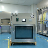 Nouvelle boîte de transfert stérilisation au xénon personnalisée avec filtre HEPA en acier inoxydable 304 pour salle blanche aseptique et interverrouillage