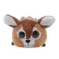 Personnalisé doux arc-en-7 pouces en peluche cylindre en peluche jouet