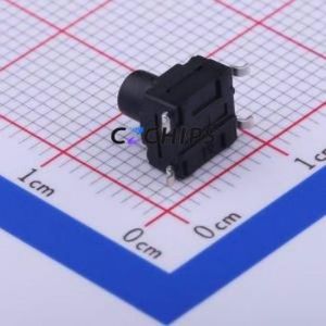 TS-FS66T-C-G Tactile Switch SMD-4P,6x6mm Switch Single Pole Single Throw Round Button 2.6N Vertical Mount - Product Image 2