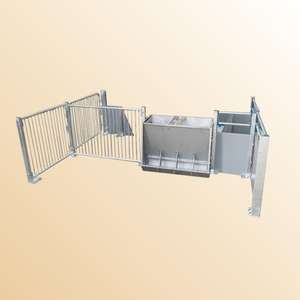 Nuevo Equipo Profesional para Granjas Porcinas, Comedero de Acero Galvanizado, Jaula de Destete para Lechones, Jaula de Cría, Alta Productividad HENGYIN HY236 - Product Image 2