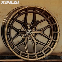 Jantes tout-terrain forgées XINLAI personnalisées en maille argentée polie avec système Beadlock, 17-26 pouces, 8x165.1 8x170, jantes en alliage 4x4 personnalisées pour RAM 1500