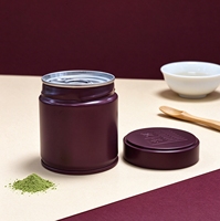 Boîte en fer de qualité alimentaire 30g 50g, boîte à matcha vide, boîte à thé en métal hermétique, emballage rond en métal, boîtes personnalisées en métal