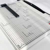 Meilleure vente coupe-papier à guillotine en cuir A4 coupe-papier à guillotine manuelle de bureau