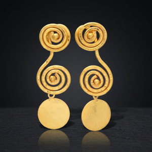 Boucles d'oreilles pendantes en perles faites à la main en acier inoxydable, style bohème, pour enfants - Product Image 3