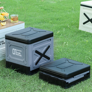 Meilleur vendeur Mini pot portable en plastique pliable pour Mobile RV caravane Camping voyage en plein air salle de bain étanche - Product Image 1