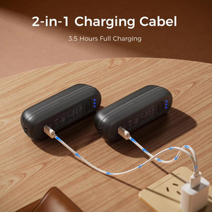 2 Pack UT2s Magnetic Rechargeable Mini Electric Hand Warmers Overheat Protection 5200mAh Portable Pocket USB-C Split <strong>Heater</strong> - Product Image 6