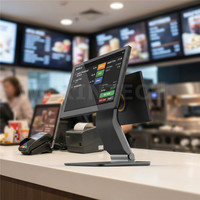 15-дюймовая POS-система по заводской цене: кассовый аппарат на Android/Windows с принтером и сканером для коммерческих розничных магазинов/торговых точек