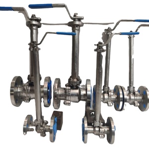 Válvulas de Bola Manuales Criogénicas para Aplicaciones de Baja Temperatura Extrema, Medios de Alta Temperatura, Personalizables OEM para Gas - Product Image 1