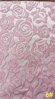 Tissu Jacquard Brocart Léger Teint en Fil 173 g/m² à Motif Fleur de Rose pour Vêtements Garçons et Filles - Vente en Gros