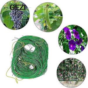 Cao đàn hồi thương mại số lượng lớn Nylon leo khung <span class=keywords><strong>Net</strong></span> vườn trellis nhà máy Lưới 2 m x100m 2 mét 12cm vuông - Product Image 3