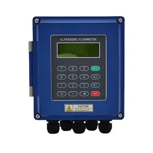 Pince ultrasonique btu mètre instruments de mesure du débit d'eau prix capteur de débit liquide sans contact