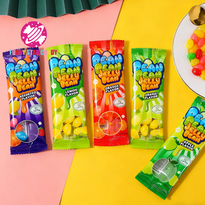 Balas de Gelatina Halal Coloridas e Crocantes, Embalagem em Caixa para Atacado, Sabores Sortidos, Gummy Chewy - Product Image 5