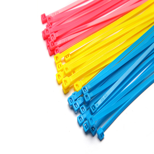 Nylon 66 multi color self-locking flexible wire cable ties zip ties nylon cable tie