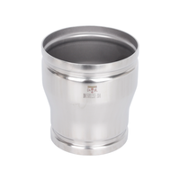 Raccord droit réducteur rainuré en acier inoxydable 304, connecteur droit à diamètre variable, pour conduite d'eau de qualité alimentaire