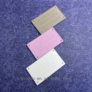 Customized Garment Leather <strong>Label</strong> Garment Debossed Pu Leather <strong>Label</strong> for Clothing <strong>Jeans</strong> - Product Image 4