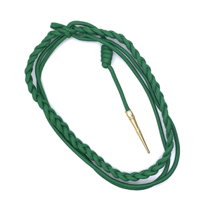 100% Polyester Eco-Friendly Ceremonial Uniform Ceremonial Uniform Braided Hat <b>Cord</b> Customized Uniform Braided <b>Cord</b> Rope - Product Image 6