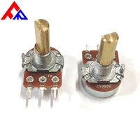 Volant de jeu à pédales à potentiomètre B25K60 16mm en métal + film carbone, tolérance 20%, vente directe fabricant
