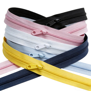 Nuova <span class=keywords><strong>Cerniera</strong></span> Colorata Leggera con Zip Apribile, Accessori Personalizzabili per Abbigliamento - Product Image 2