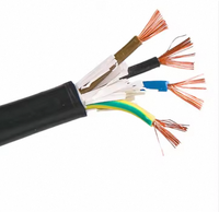 Câble Rvv Câble d'alimentation à 3 conducteurs 0.5mm 0.75mm 1.0mm 1.5mm 2.5mm Sq 20awg 22awg Brins Cuivre Nu Pvc Gainé
