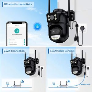 5 megapixel CCTV Camera Mặt recogzation dài phạm vi 200 Meter khoảng cách công nghiệp với tự động theo dõi 100m IR không thấm nước - Product Image 5