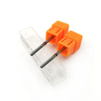 HYTOOS Fraise en carbure en forme de tige 3/32 pour nettoyage des cuticules, accessoire de machine électrique pour ongles
