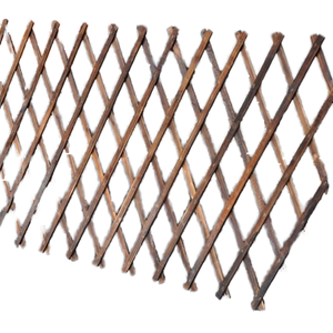 Clôture en <span class=keywords><strong>treillis</strong></span> en <span class=keywords><strong>bois</strong></span> télescopique anti-corrosion carbonisée facilement assemblée cadre d'escalade de <span class=keywords><strong>plante</strong></span> verte moderne grille d'escalade - Product Image 1