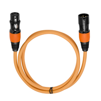Bochara cordon blindé équilibré XLR mâle à femelle câble 3PIN pour microphone haut-parleur mélangeur DMX lumières de scène 7Pack