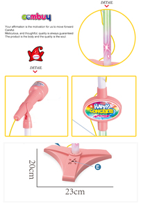 Flash light music toy stand <span class=keywords><strong>microfono</strong></span> per bambini con linea dati - Product Image 6