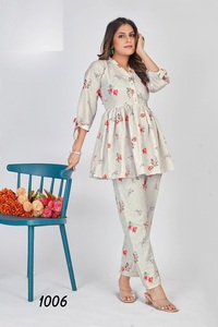 Ensemble de cordons d'été spéciaux imprimés de qualité standard du fabricant et fournisseur indien - Product Image 3