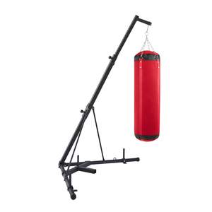 ODM pabrik OEM tinggi dapat disesuaikan tugas berat samsak tinju berdiri baja kantong pasir rak untuk kebugaran rumah - Product Image 2