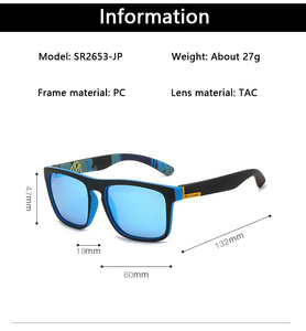 Luxury Sports Sunglasses for <strong>Men</strong> Custom Logo Designer Square Sun <strong>Glasses</strong> 2025 <strong>Clear</strong> Blue Yellow Orange Polarized Frames - Product Image 3