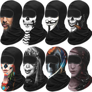 Pasamontañas Deportivo Cortavientos <span class=keywords><strong>JX</strong></span>, Unisex, para Uso Diario, con <span class=keywords><strong>1</strong></span> Orificio, Protección Solar, para Motociclismo, Esquí, Ciclismo, Estilo Ninja - Product Image 4