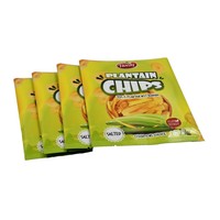 Bolsa OPP Personalizable de 70g con Sellado Trasero, Resistente a la Humedad, Impresa en Huecograbado, para Empaque de Rodajas de Plátano