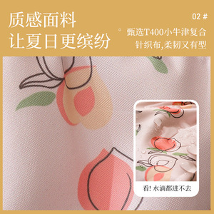 Bolsa de almacenamiento impermeable con estampado elástico, mini bolsa de maquillaje con cierre de cordón para viajes y uso diario - Product Image 5