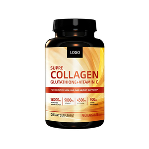 Prezzo all'ingrosso <span class=keywords><strong>OEM</strong></span> Private Label Super idrolizzato collagene vitamina C glutatione pelle sbiancante capsule di alleggerimento integratore - Product Image 1