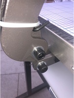 Machine de découpe d'échantillons de tissu de rideau de bonne qualité avec lame droite/zigzag