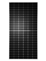 Sunpro 590W N-Type Panneaux Solaires TOPCon Double Verre Bifacial Transparent Argent Cadre 144 Cellules Niveau 1 Marque PV Modules