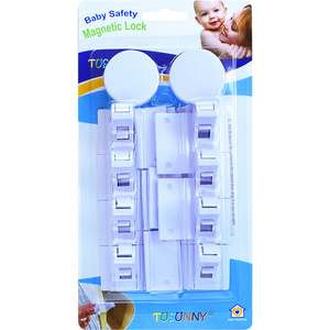 Serratura Magnetica <span class=keywords><strong>Invisibile</strong></span> per Bambini, Design Sicuro per Cassetti e Armadietti, in ABS Resistente - Product Image 1