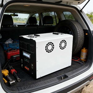 Station d'alimentation portable extérieure 2000W 2kWh, tension stable, grande capacité pour les appareils de plein air et le camping - Product Image 1