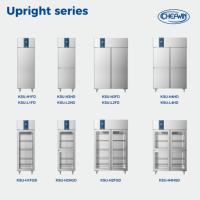 Congélateur vertical à porte simple KSU-L1FD Chefwin, R290, dégivrage automatique, équipement de réfrigération numérique pour cuisine commerciale